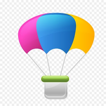 Parachute Cartoon Clip art - Color cartoon parachute 