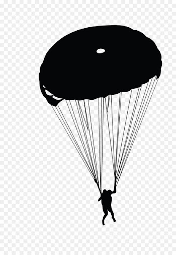 Parachute Silhouette Parachuting - parachute 