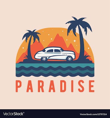 Paradise vector image