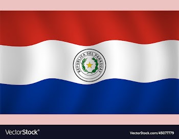 paraguay flag background