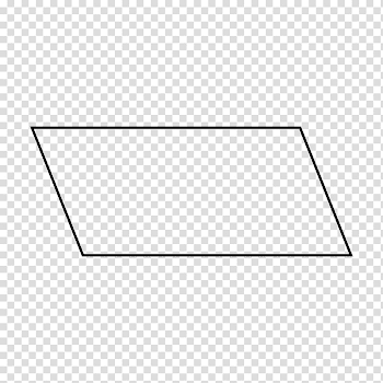 Parallelogram Geometry Area Line Shape, rectangle shape ...