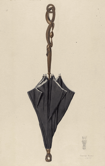 Parasol (1937) by George Roehl. | Free Photo - rawpixel