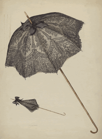 Parasol (c. 1941) by Lillian | Free Photo - rawpixel