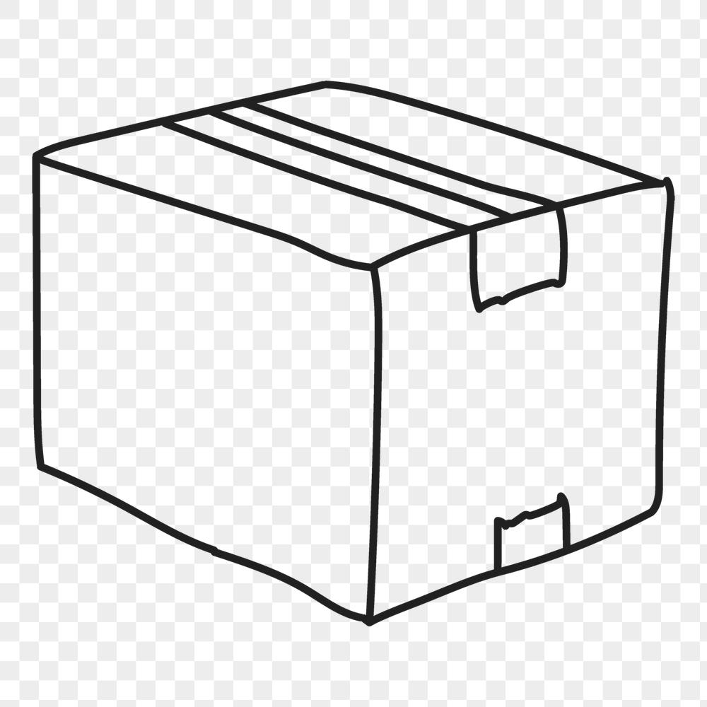 Parcel box png sticker, delivery | Free PNG Illustration - rawpixel