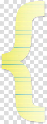 Parenthesis brushes, blue line yellow paper transparent background PNG clipart