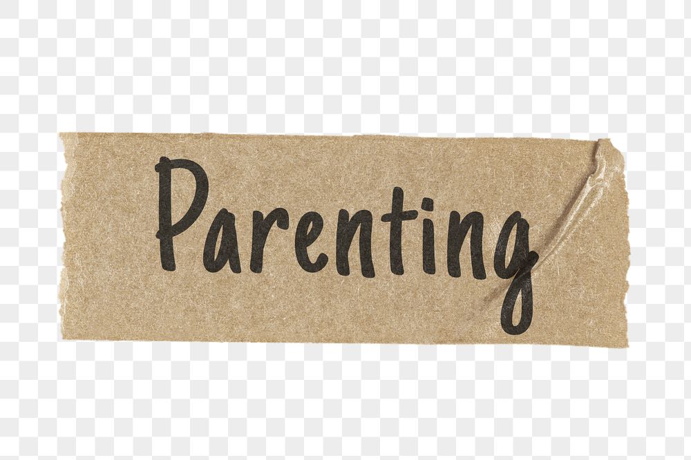 Parenting png washi tape sticker, | Free PNG - rawpixel
