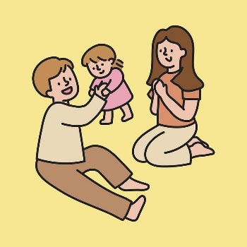Parents & baby collage element, | Free Vector - rawpixel