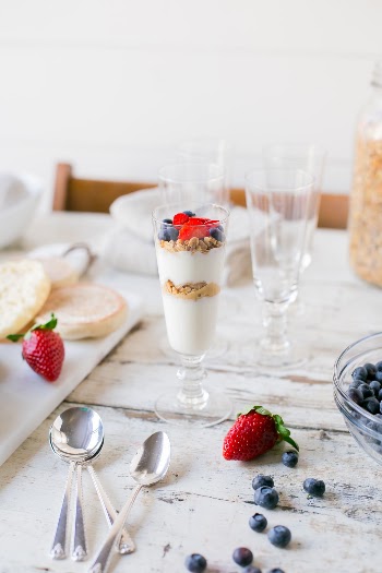 Parfaits have layers. Who doesn't love a parfait? 