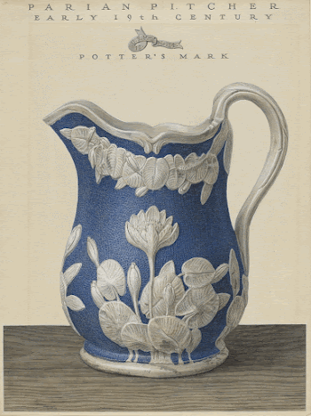 Parian Pitcher (ca. 1937) by John | Free Photo - rawpixel