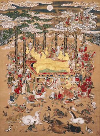 Parinirvana of Sakyamuni, the Historical | Free Photo Illustration - rawpixel