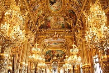 Paris: Interior of Opera Garnier