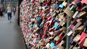 Paris Love Lock Bridge