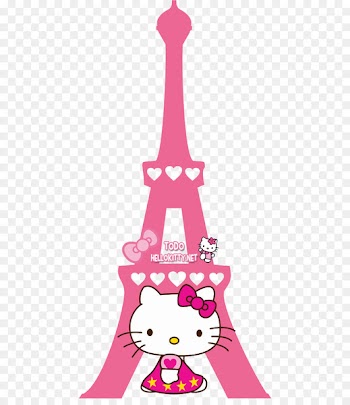 Paris Paper Postage Stamps Rubber stamp Clip art - Hello kitty wallpaper 