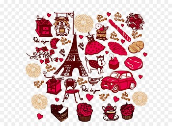 Paris Royalty-free Clip art - Paris element vector material 
