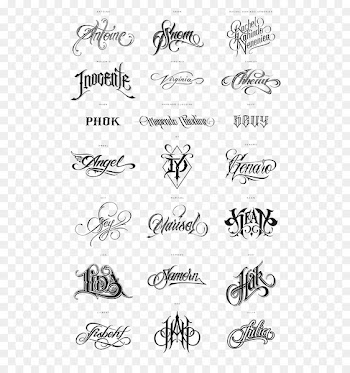 Paris Saint-Germain F.C. World Food Programme 805 Million Names Hunger Lettering - Tattoo 