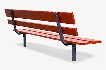 Park bench isolated image on white | Free Photo - rawpixel