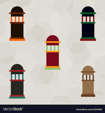 Park recycle bin collection vector image