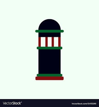 Park recycle bin vector image