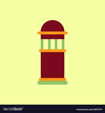 Park recycle bin vector image