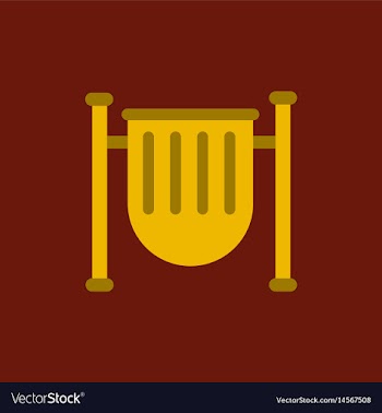 Park trash urn vector image