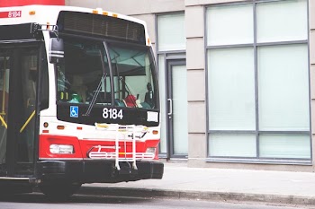 Parked City Bus