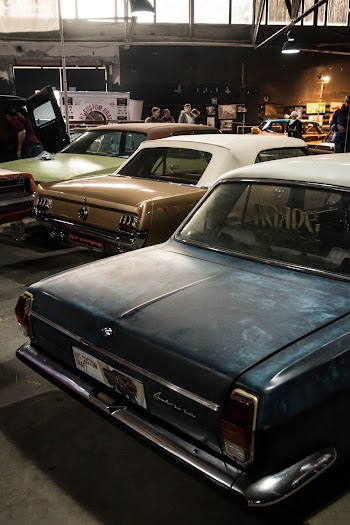 Parked Vehicles Inside Room