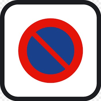Parking Senyal Traffic sign Segnaletica stradale in Spagna Warning sign -  