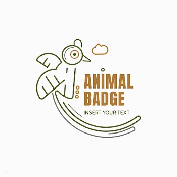 Parrot animal badge | Free stock vector - 1205101