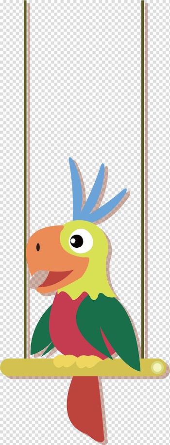 Parrot Beak Drawing Illustration, hand-painted color Parrot transparent background PNG clipart