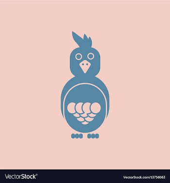 Parrot cockatoo parrot bird vector image