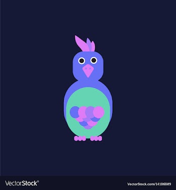 Parrot cockatoo parrot bird vector image