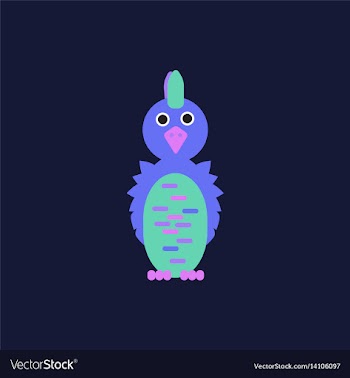Parrot cockatoo parrot bird vector image
