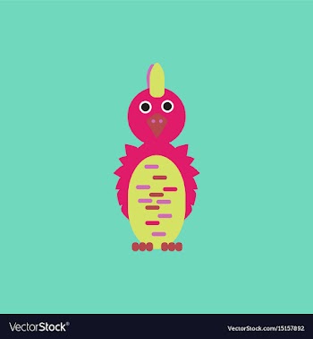 Parrot cockatoo parrot bird vector image