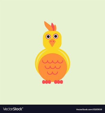 Parrot cockatoo parrot bird vector image