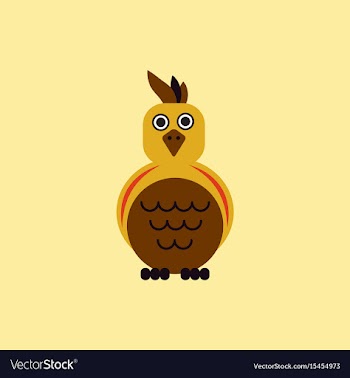Parrot cockatoo parrot bird vector image