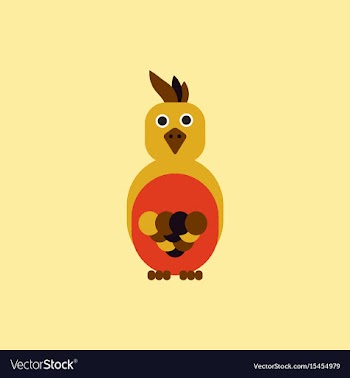 Parrot cockatoo parrot bird vector image