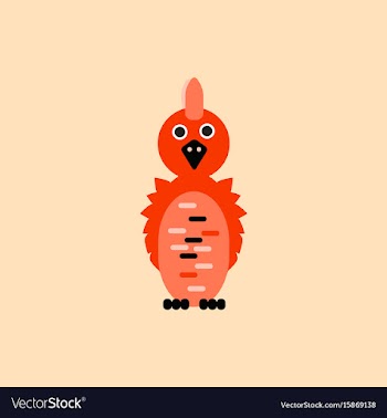 Parrot cockatoo parrot bird vector image