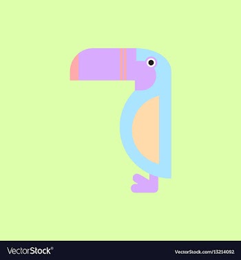 Parrot kakadu bird vector image