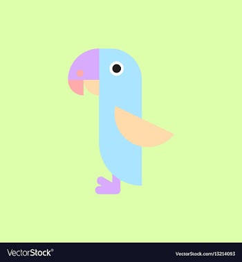 Parrot vector image
