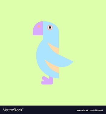 Parrot vector image