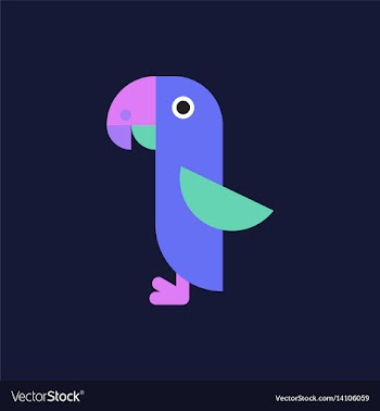 Parrot vector image