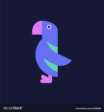 Parrot vector image