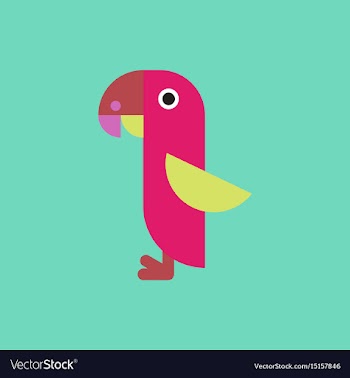 Parrot vector image