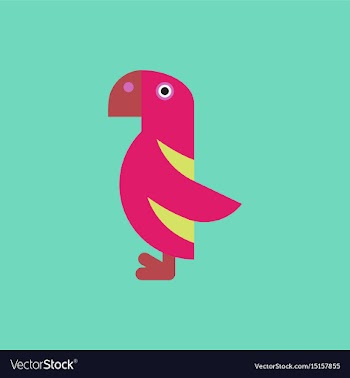Parrot vector image