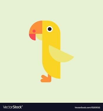 Parrot vector image