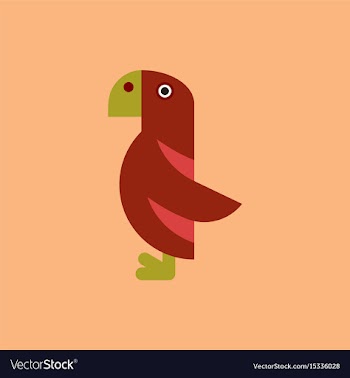 Parrot vector image