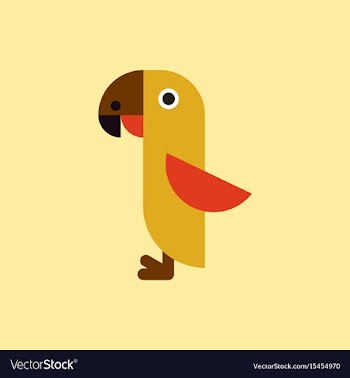 Parrot vector image