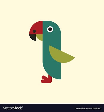 Parrot vector image