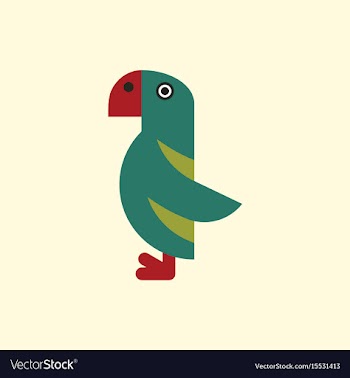 Parrot vector image