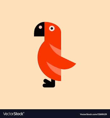 Parrot vector image